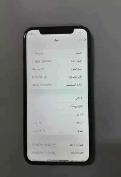  صورة 4 IPhone XS 64 G B 93 وارد امريكا